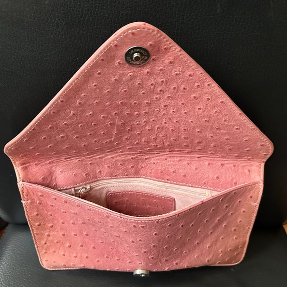 Jessica Jensen Leather Envelope Clutch - Picture 6 of 9